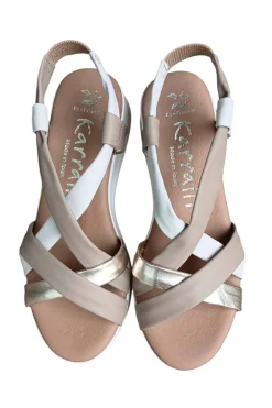 Sandalia mujer Karralli 5655 taupe