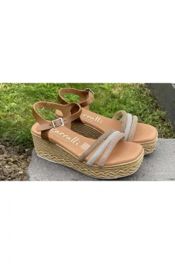 Sandalia mujer Karralli 5456 roble