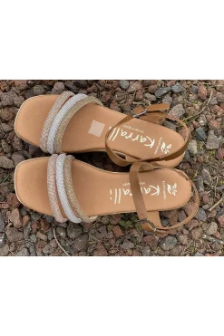 Sandalia mujer Karralli 5456 roble