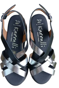 Sandalia mujer Karralli 5670 negro