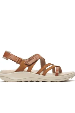 Sandalia Mujer Merrell Harbor Backstrap J007798 Hazel Brun