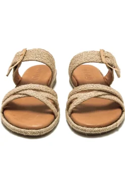 Sandalia Mujer Mustang Anais 54494 C57883 Trenza Yute Natural