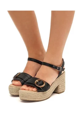 Sandalia Mujer Mustang Courtney 59607 C55986 Negro