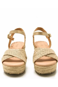 Sandalia Mujer Mustang Lita 59553 C56000 Yute Natural