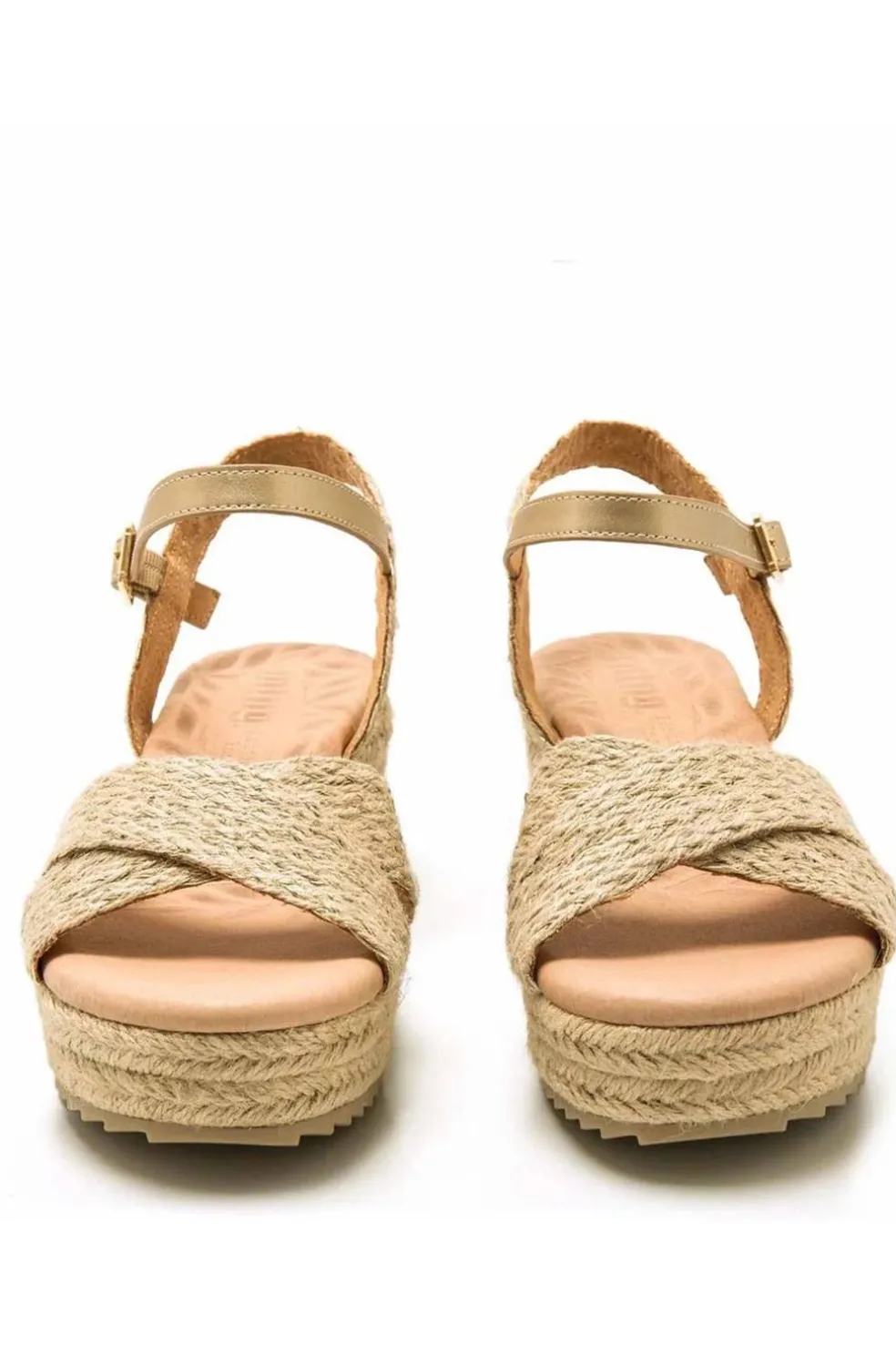 Sandalia Mujer Mustang Lita 59553 C56000 Yute Natural