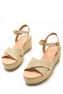 Sandalia Mujer Mustang Lita 59553 C56000 Yute Natural
