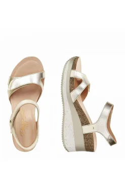 Sandalia mujer Panama Jack nica sport b11 napa oro