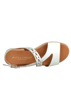 Sandalia Mujer Paula Urban 30 723 sunset blanco diamond plata