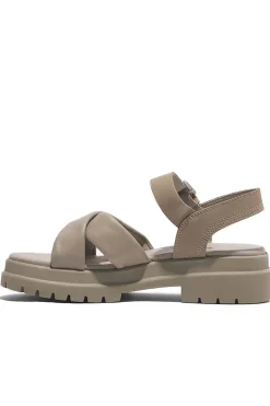 Sandalia Mujer Timberland London Vibe Backstrap TB0A63H4EO1 Light Taupe