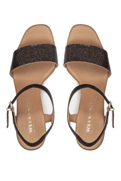 Sandalia Mujer Weekend by Pedro Miralles Estella 15425 Alfa Negro