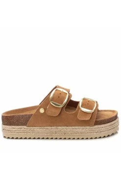 Sandalia Mujer xti 143635 serraje camel