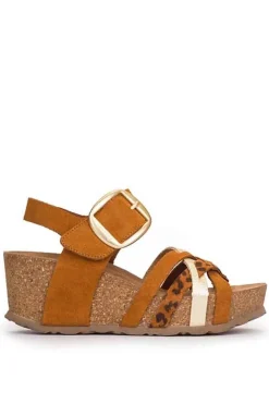 Sandalia Mujer Yokono Bari 251 Leopardo Setter