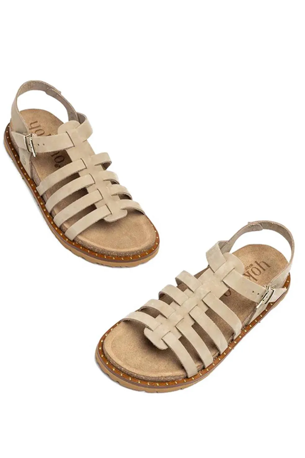 Sandalia Mujer Yokono Bolus 107 Sand