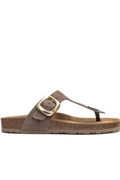 Sandalia Mujer Yokono Granada 002 Tabaco