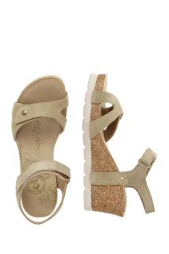 sandalia Panama Jack Julia b72 kaki