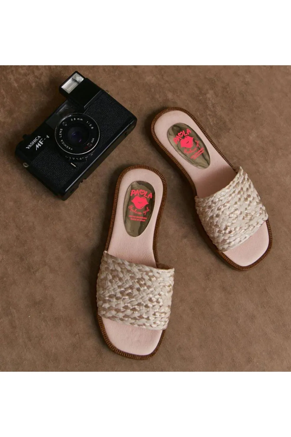 Sandalia Paola Shoes Dalia 877433 Rafia Crudo