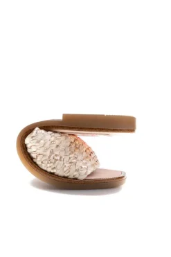 Sandalia Paola Shoes Dalia 877433 Rafia Crudo