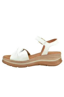 Sandalia Paula Urban 24 611 platino blanco