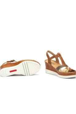 Sandalia Pikolinos aguadulce w3z 1836c1 brandy