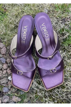 sandalia vexed chanel 22210 piel nacar morado