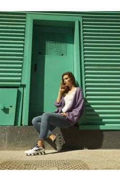 Sneaker Nemonic ibiza 2304 blanco fucsia