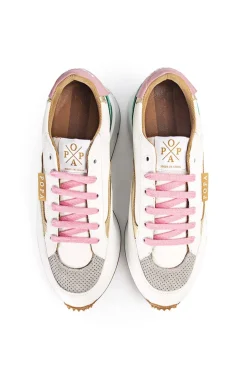 sneaker Popa sagay nylon rosa serraje