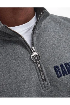 Sudadera Hombre Barbour Cotes Half Zip MOL0640GY53 Mid Grey Marl