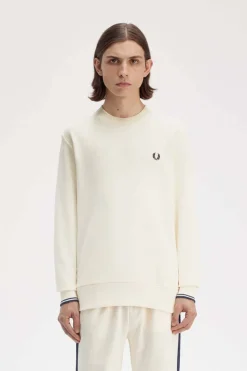 Sudadera hombre Fred Perry m7535 y24 crudo azul tenis