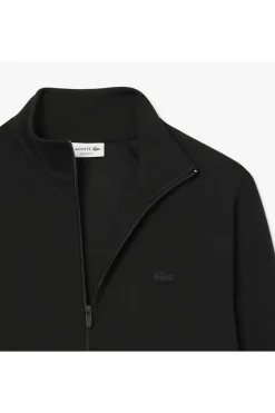 sudadera Hombre Lacoste con cremallera de punto de doble cara sh9559 031