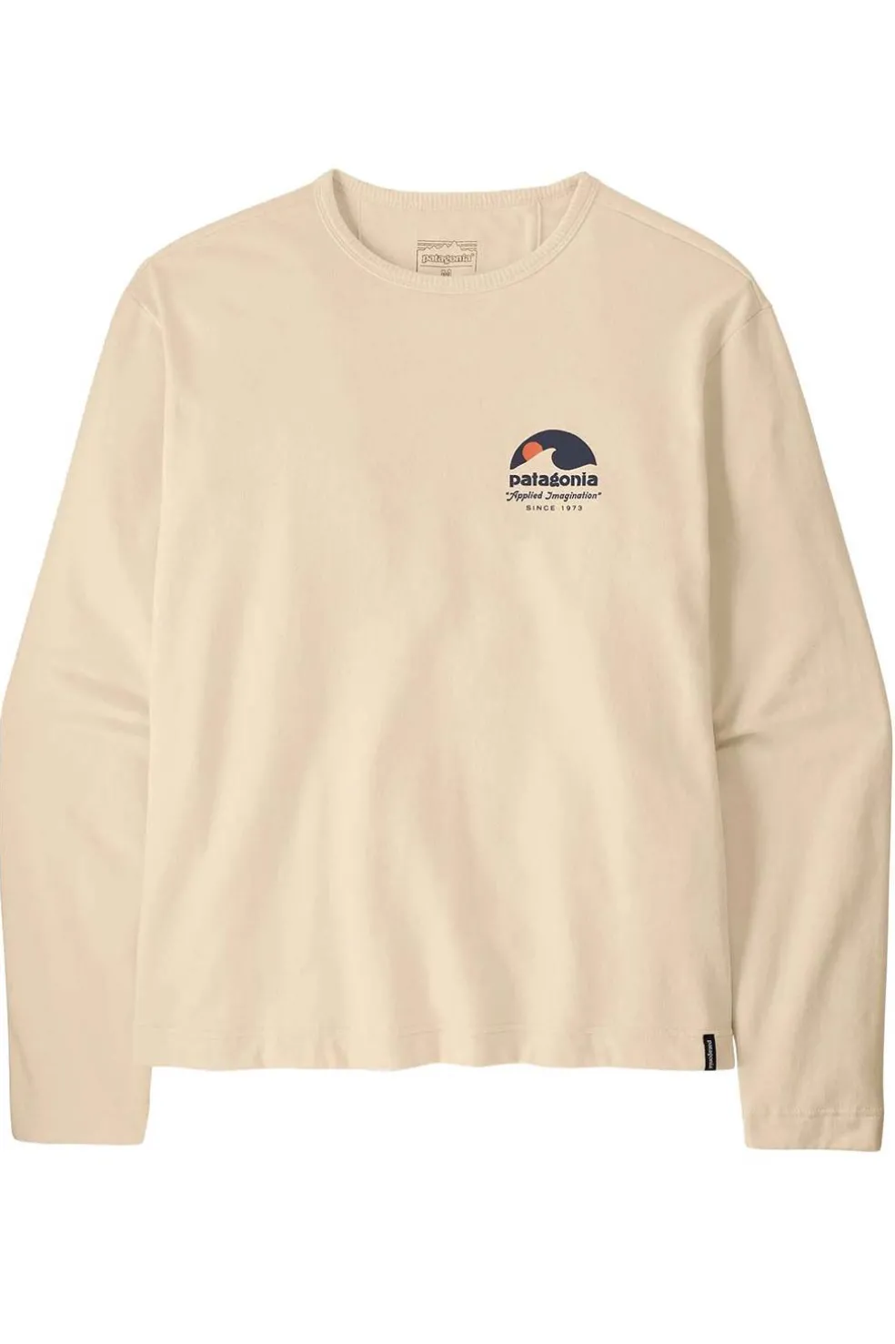 Sudadera Hombre Patagonia LW Applied Imagination Wildrise Crewneck 39716 NAT Natural
