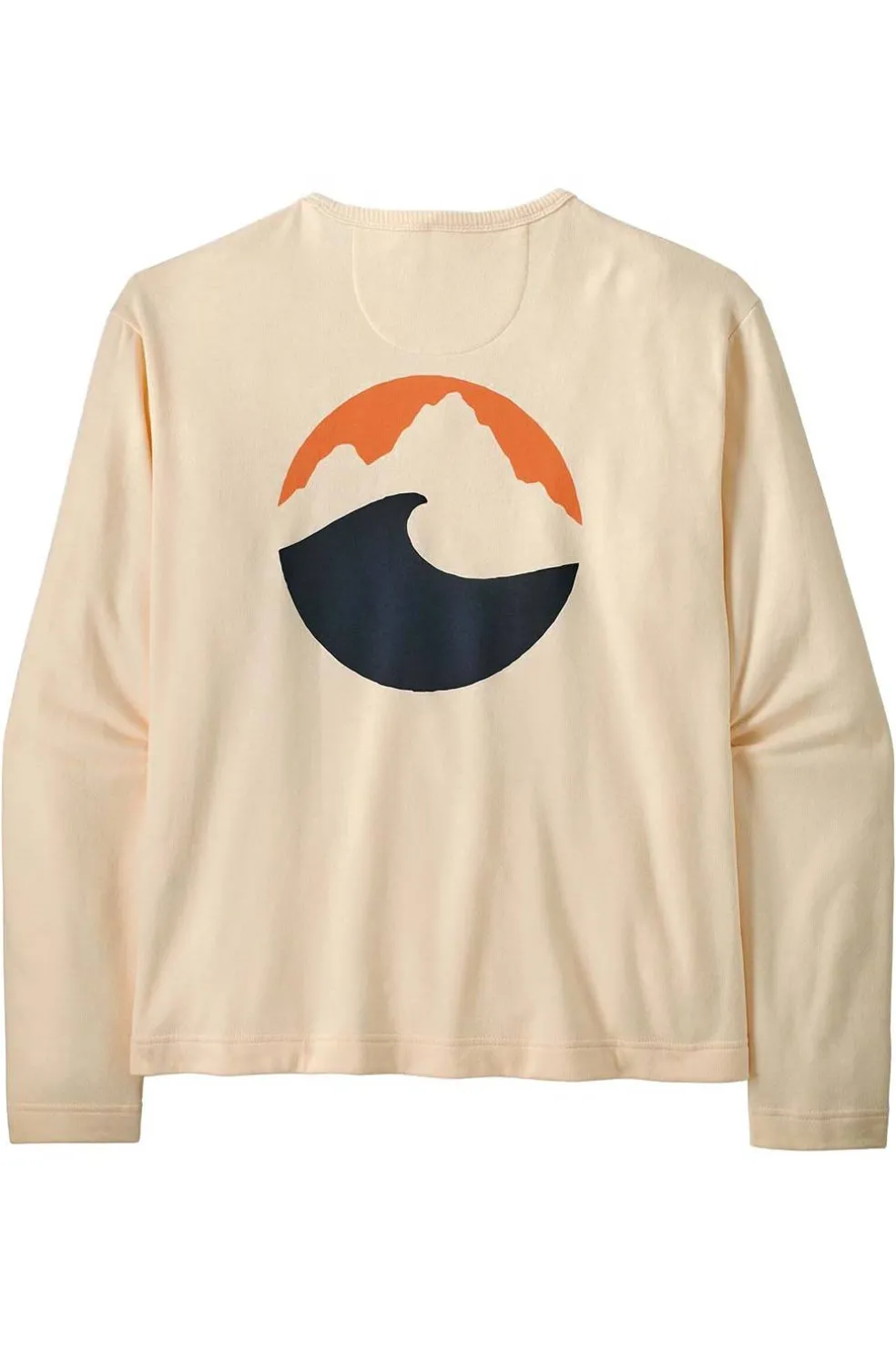 Sudadera Hombre Patagonia LW Applied Imagination Wildrise Crewneck 39716 NAT Natural