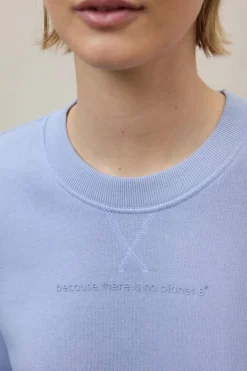 Sudadera Mujer Ecoalf Albor 289 Blue Lilac