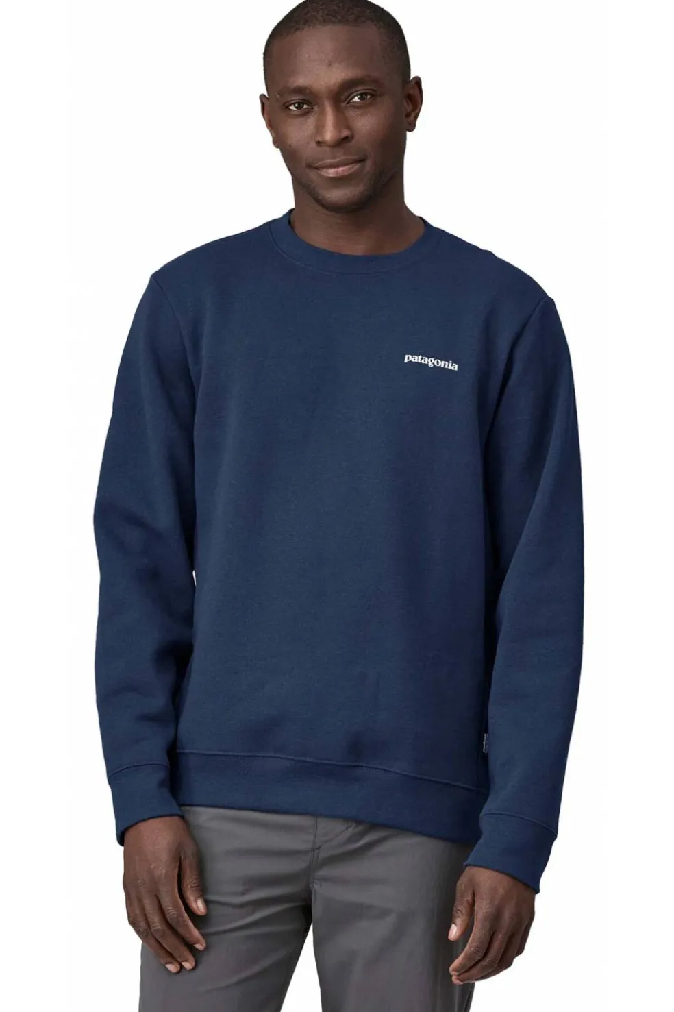 Sudadera Patagonia Hombre Fitz Roy Icon Uprisal Crew 39667 Lagom Blue