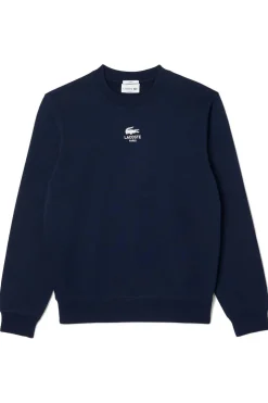 Sudadera Unisex Lacoste SH2736 Azul Marino 166
