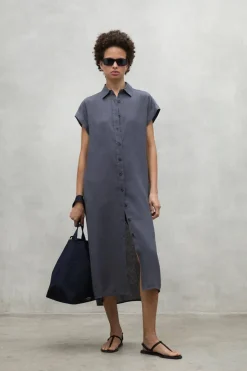 Vestido Mujer Ecoalf Amatista 316 Storm Grey