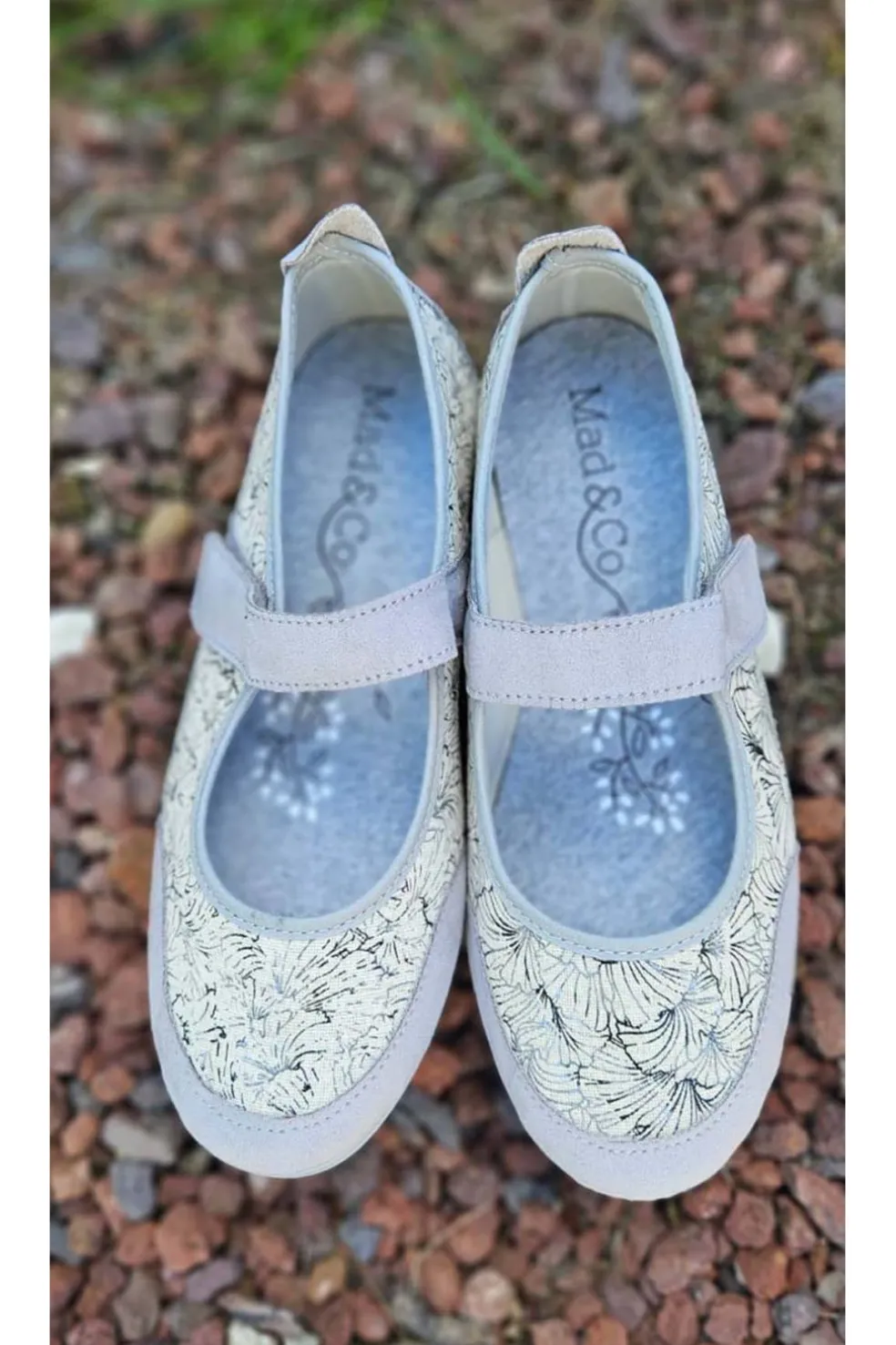 Zapatilla Cosdam 1920 perla