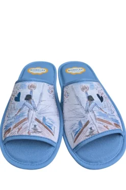 Zapatilla de Casa Cosdam Biorelax 4047 indigo