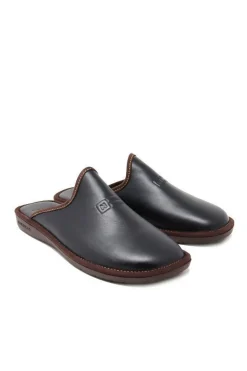 Zapatilla de casa Hombre Nordikas F188 Dublin Negro