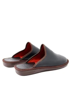 Zapatilla de casa Hombre Nordikas F188 Dublin Negro