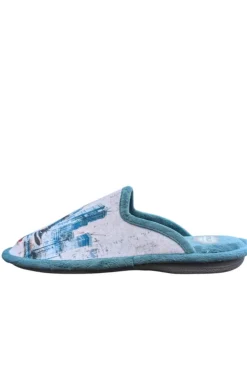 Zapatilla de Casa Hombre Cosdam Biorelax 1561 Grenoble Verde