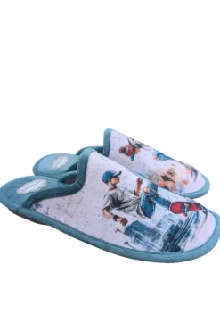 Zapatilla de Casa Hombre Cosdam Biorelax 1561 Grenoble Verde