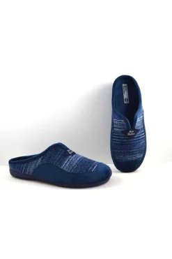 Zapatilla Hombre Cosdam BioRelax 13665 Fancywool Marino