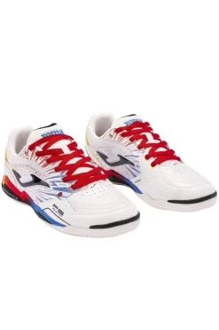 Zapatilla Hombre Joma FS Reactive 2476 Blanco Rojo Indoor