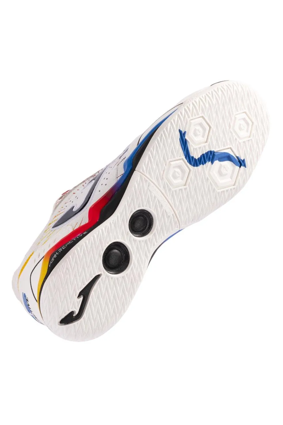 Zapatilla Hombre Joma FS Reactive 2476 Blanco Rojo Indoor