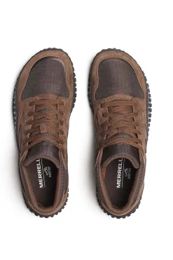 Zapatilla Hombre Merrell Barefoot Wrapt Sneaker Mid WP J032853 Coffee