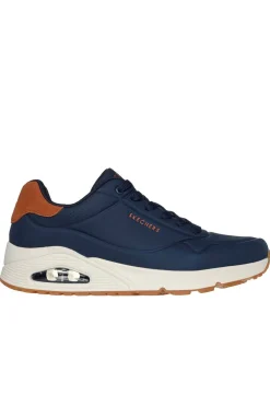 Zapatilla Hombre Skechers Uno Suited On Air 183004 Navy