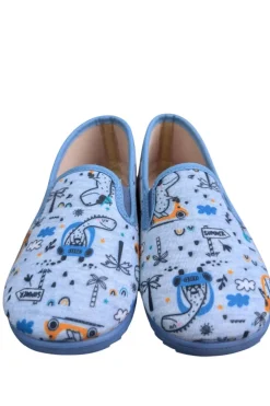 Zapatilla infantil de casa Cosdam 343 azul