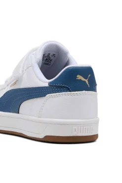 Zapatilla Infantil Puma caven 2.0 393839 57 white dark indigo