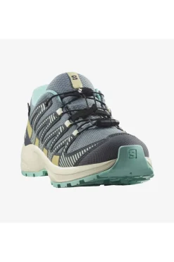 Zapatilla infantil Salomon 477297 xa pro v8 waterproof trooper turbulence