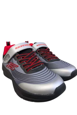 Zapatilla Infantil Skechers Microspec 403926L BKSR Black Silver